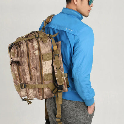 Men Army Tactical Backpack Outdoor Rucksack Hiking Camping Hunting Bags Backpack