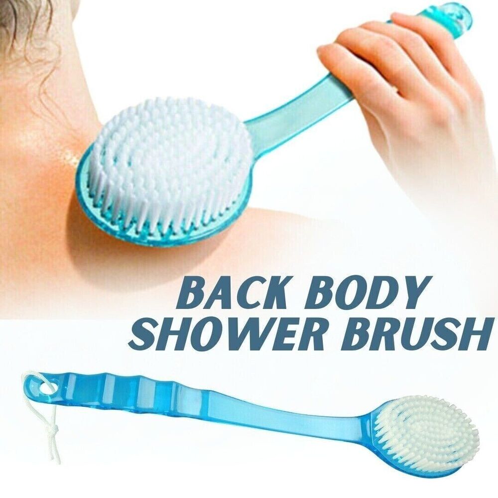 Back Scrubber for Shower Long Handle Back Brush Full Body Shower Cleaning Brush