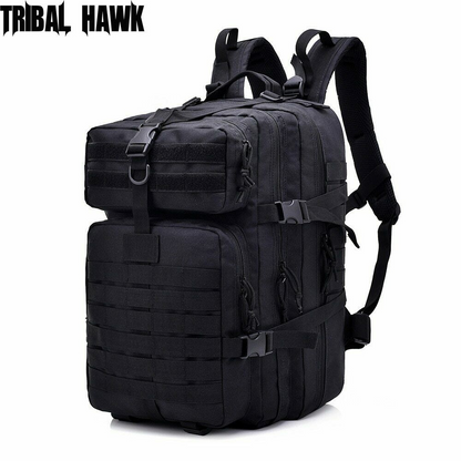 50L Tactical Bag Military Army Backpack Outdoor Multifunction Hiking Rucksack