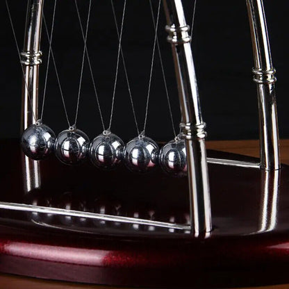 Newtons Cradle Science Pendulum Fun Development Educational Desk Toy Decorations