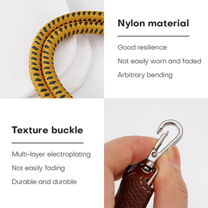 Mini Bag Modified Nylon Strap Rope Free Punching 78cm Shoulder Strap Replacement