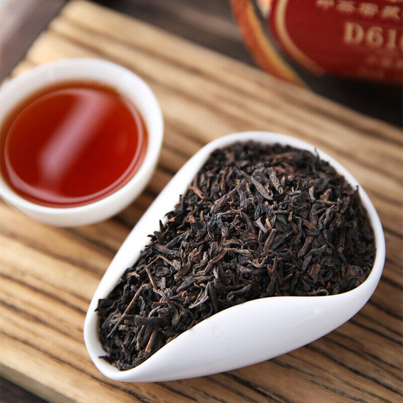 CHINATEA Aged Wuzhou Dark Tea 6166 Liu Pao Hei Cha Liu Bao Black Tea Basket 250g