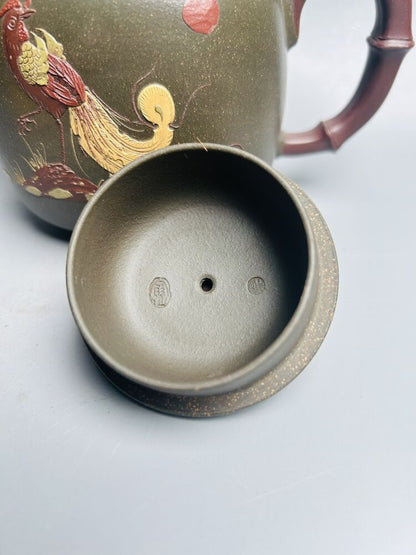 Vintage Chinese Yixing Purple Clay Teapot Zisha Ceremony Teaware Collection Rare