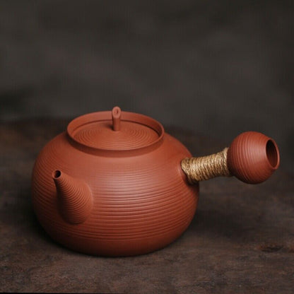 1000ml boil water pot with handle tea brew boiling pot ceramic pottery tea pot