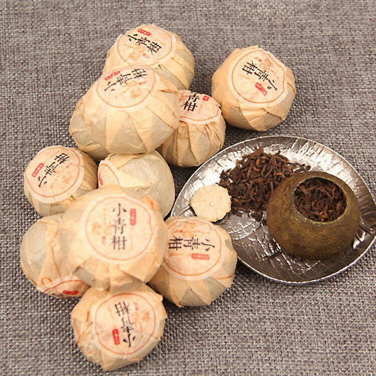 Chinese XinHui "Chen Pi" Tangerine Peel Ripe Puer Tea "Gong Ting 100g/box