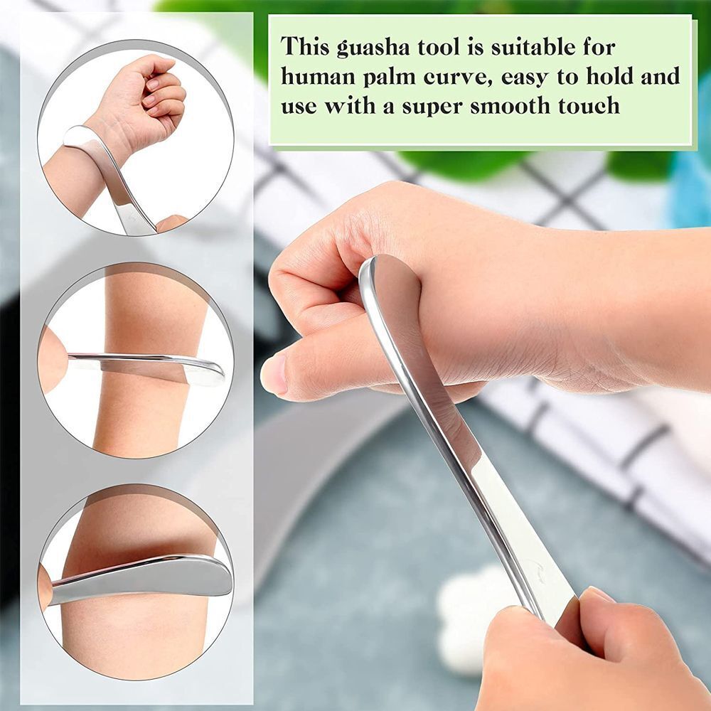 Gua Sha Massagers Stainless Steel Muscles Scraper Physical Therapy Scraping Tool