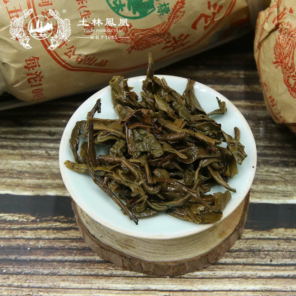 Tulin 2007 Raw Pu-erh Tea Jia Ji Tuo 868 Sheng PuerTuocha 100g