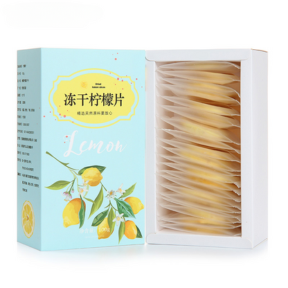 Honey Freeze-dried Lemon Slices Boxed Bag Tea, Fruit Slices, Flower Fruit Tea
