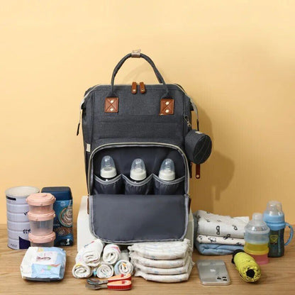 USB Mummy Bag Baby Care Mom Backpack Mummy Maternity Bag Baby Pregnant Bag