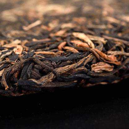 Liming Bajiaoting Guhua Tea Puer Yunnan Brown Mountain Pu'er Raw Tea 357g