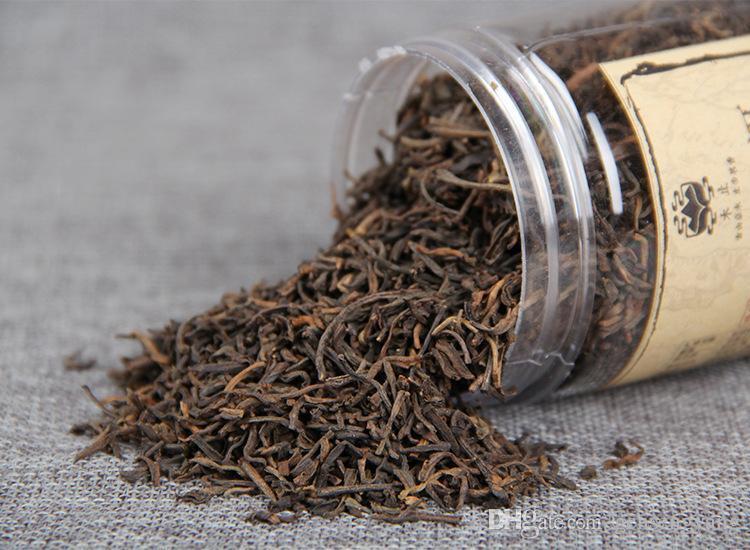 80g Small Canned Puer Ripe Tea Organic Black Tea Healthy Drink Yunnan Pu Erh Tea