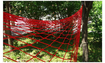 Camping Hammock Nylon Mesh Rope Strap Belt Comfortable Hanging Outdoor Furniture