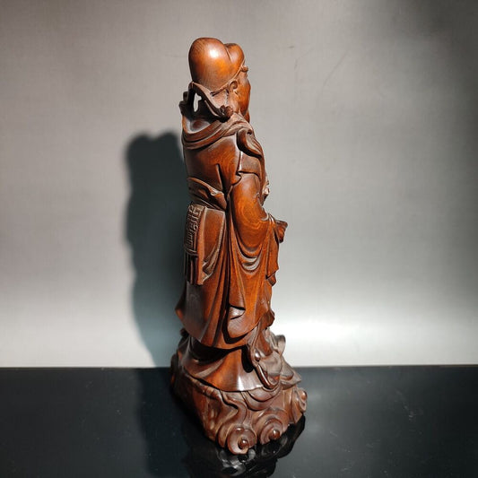 vintage wood wooden carved carving figure statue statuette decorative sculpture