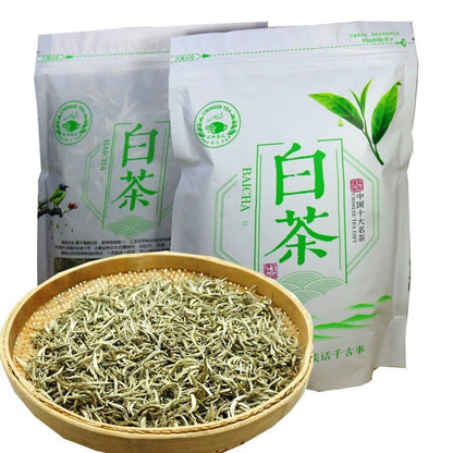 Spring Silver Needle White Tea Premium Bai Hao Yin Zhen Chinese Kungfu Tea