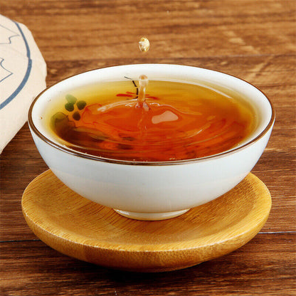 357g 2023 Snow Print Aged Yunnan Pu-erh Tea Cake Raw Puer Sheng Tea 12.59oz