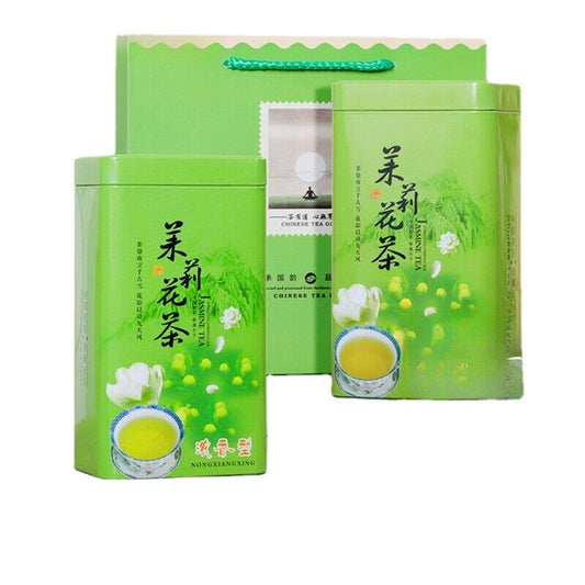 New Tea Jasmine Tea Strong Fragrant Cans Loose Green Tea Leaves Herbal Tea