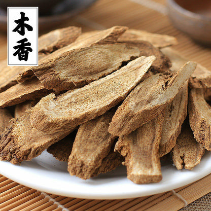 100g-500g Mu Xiang Dried Chinese Herbal Tea Organic Costus Root Slices Saussurea