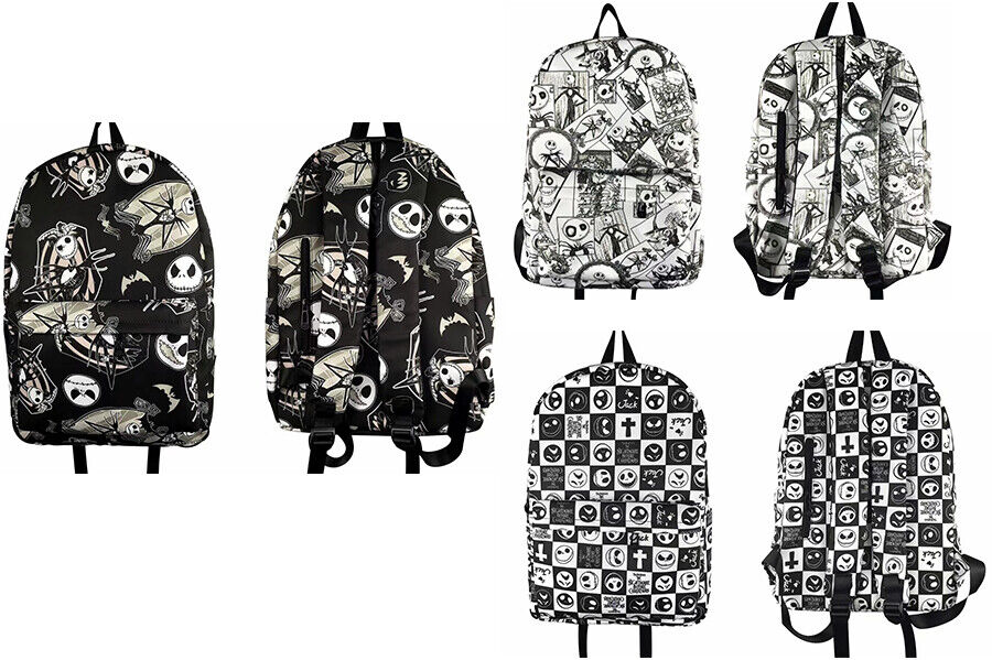 The Nightmare Before Christmas Jack Skellington Backpack Shoulder Bag Halloween