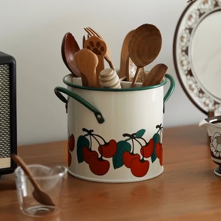 Chopsticks Holders Metal Ins Vintage Drying Rack Utensil Cutlery Tube Organizers