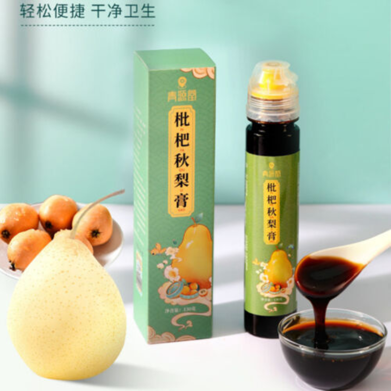 moisturize throat 枇杷秋梨膏 青源堂雪梨膏 润喉润肺Loquat Autumn Pear paste130g pipa qiu li gao
