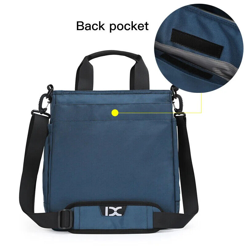 Men Bag Hole Shoulder Crossbody Bag Oxford Travel Handbag Storage Bags