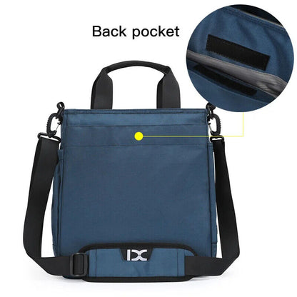 Men Bag Hole Shoulder Crossbody Bag Oxford Travel Handbag Storage Bags