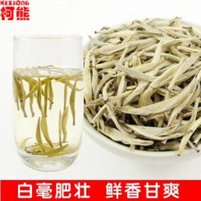 100g Chinese Fuding Silver Needle White Tea Bai Hao Yin Zhen Tea Health Care Cha