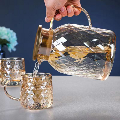 Luxury Glass Flower Teapot Teaware Teapots To Boil Water Yixing Ceramic Pot Set