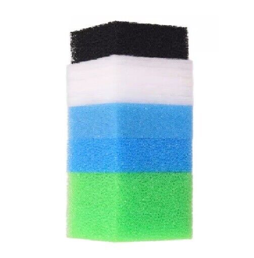 Compatible Aquarium Filter Sponge Set Juwel Compact Bioflow 3.0/M Tank Accessory