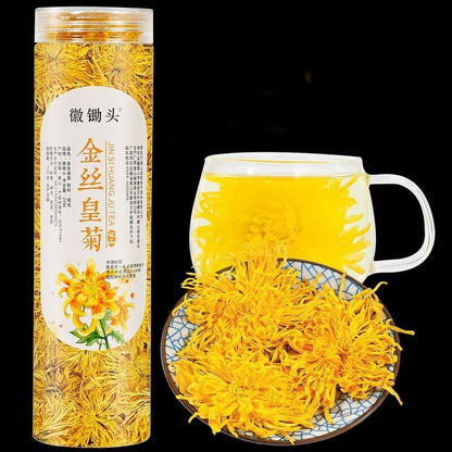 Premium Flower Chrysanthemum Tea Jinsi Huang Ju Ecology Healthy Herbal Tea 20g