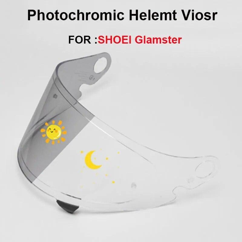 Photochromic Visor for Shoei Glamster Cpb-1v Retro Helmet Visor Lens Capacete De