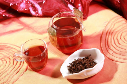 400g Ripe Puer Tea Cake Ecology Ancient Tree Puer Treasures Puwen Yunya Pu'er