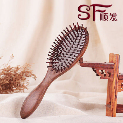 Sapotaceae Wood Massage Brush Air Cushion Massage Scalp Brush Gift Box Packaging