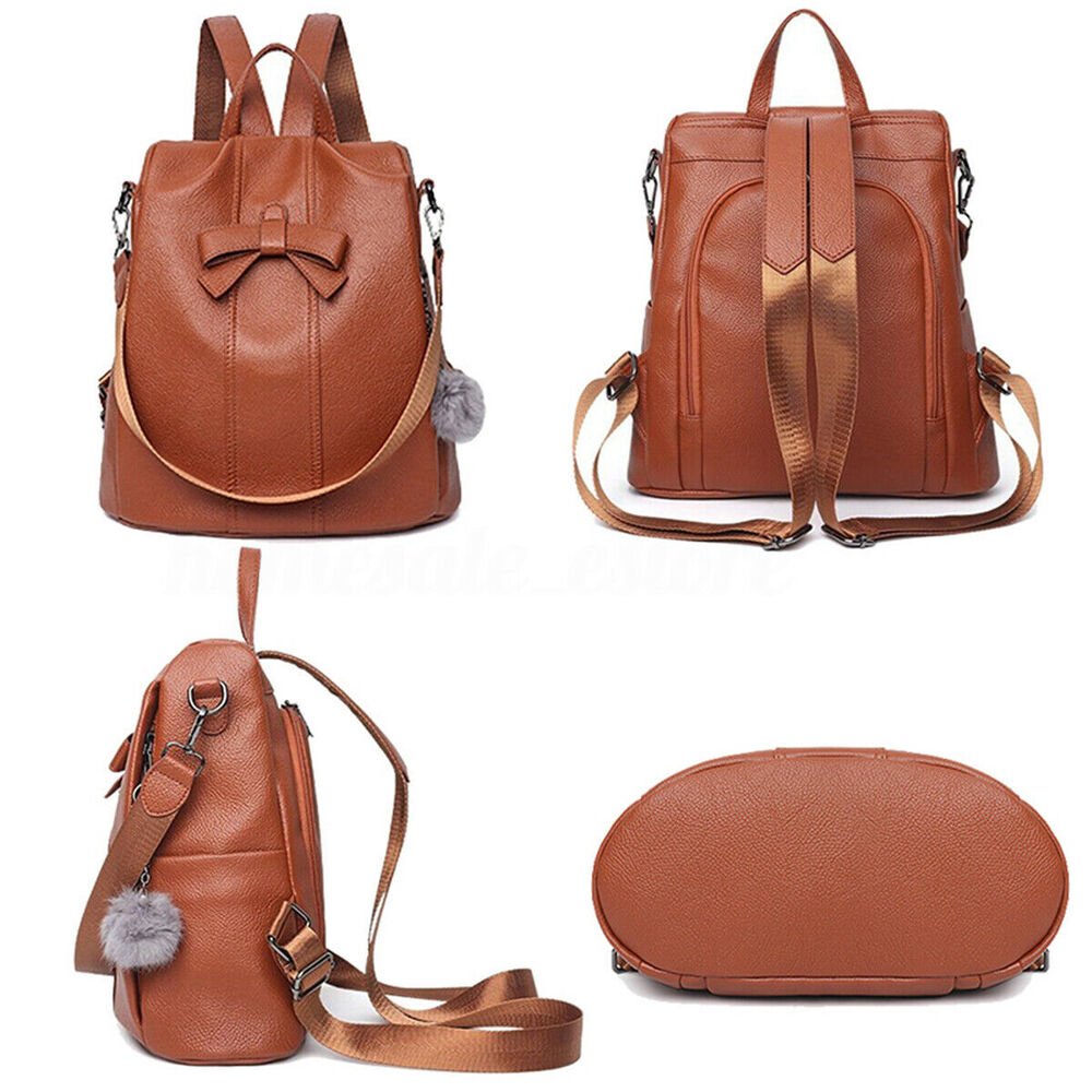 Women's Ladies Backpack Anti-theft Travel Rucksack Back To School Shoulder Purse