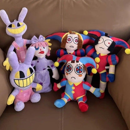 Digital Circus stuffed toys Pomni and Jax Plushies doll Christmas Birthday gift