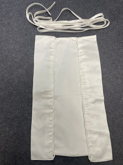 Wedding Dresses Zipper Replacement Adjustable Slim Fit Satin Corset Back Lace Up