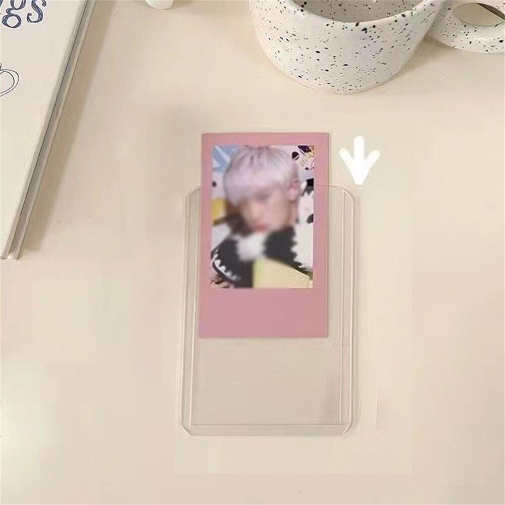 Photo Cards Protective Case 50Pcs Glittery Stars Toploader Bag Sleeves 6.1x9.1cm