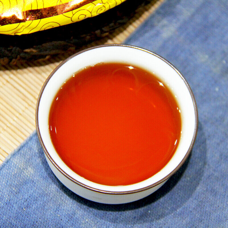 2019 Zhong Cha Menghai Pu'er Ripe Puerh Tea Cake "Year of Rat" Shu Puer 357g