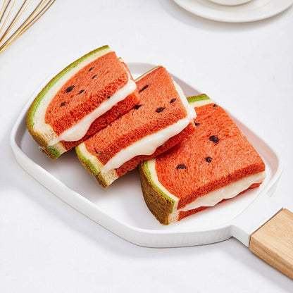 西瓜吐司软面包480g儿童营养早餐学生零食 Watermelon Toast Soft Bread 480g Student Snack