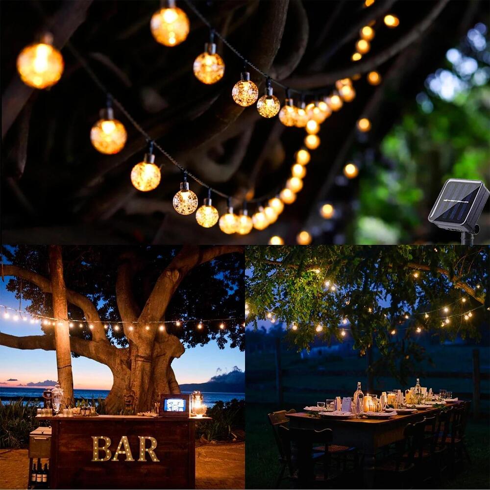 100led Solar Power String Fairy Lights Garden Outdoor Party Christmas Lamp Decor