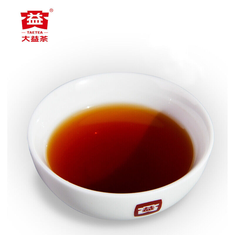 TAETEA 0532 * 2016 Yunnan Dayi Ripe Pu'er Tea Cake 357g High Grade 1601 Batch