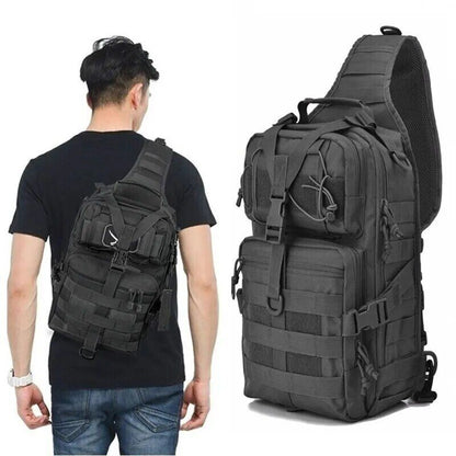 Backpack Shoulder Bag Molle Outdoor Camping Daypack Backpack Strap