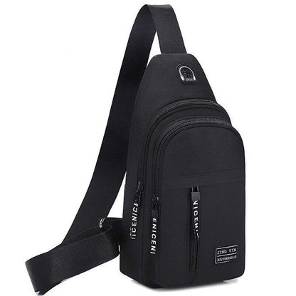 New Men Shoulder Bags Chest Bag Multifuncional Crossbody Bags Travel Sling ~URBT