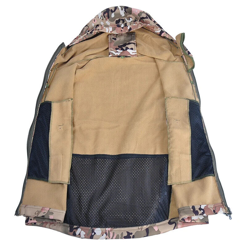 Jacket Shell Trainning Men Tactical Jackets+Pant Outdoor Army Hunting Suit
