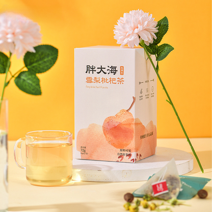 Fat Sea Snow Pear Loquat Chrysanthemum Arhat Fruit Tea Throat Tea Bag Tea