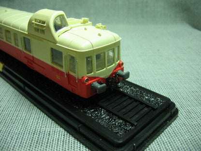 New 1:87 HO Scale Rail Transit Tram Train X-3800 SNCF Dispay 3D Plastic Model