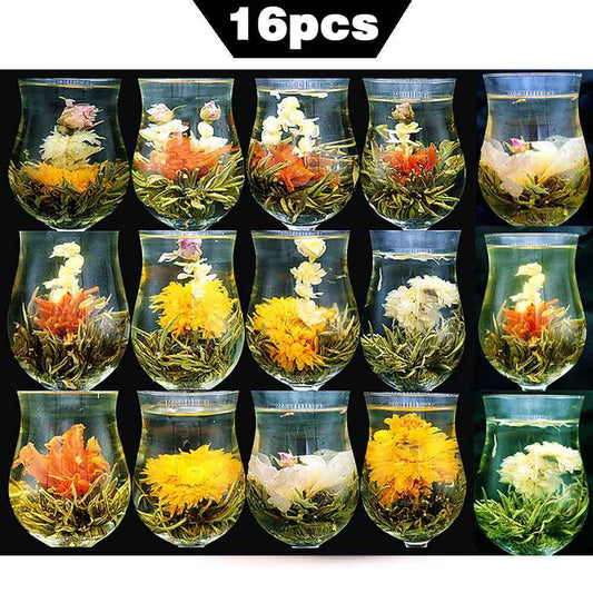 16 kinds of flower Handmade Blooming Flower Tea Herbal Crafts Flowers tea 130g