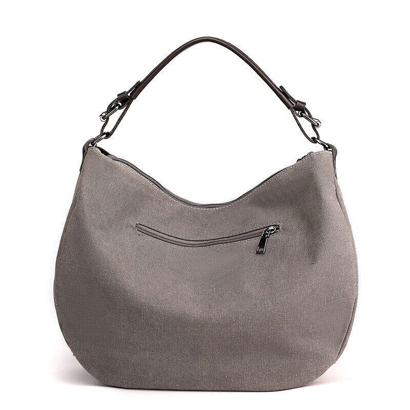Bag Simple Retro Stitching Color Large Bag Women's Bag Handbag Shoulder Bag