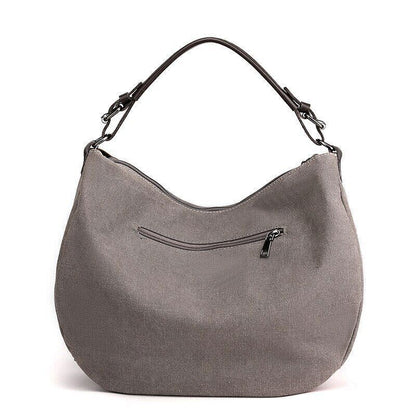 Bag Simple Retro Stitching Color Large Bag Women's Bag Handbag Shoulder Bag