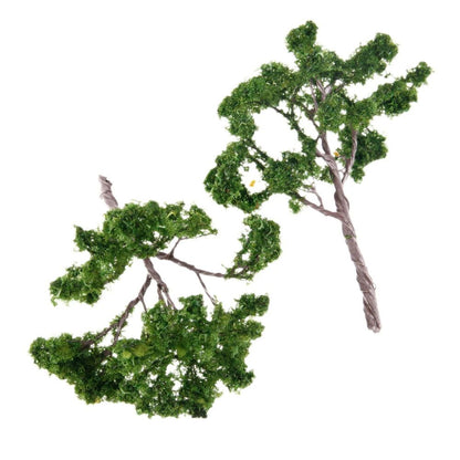 Model Trees 5Pcs Iron Wire DIY Railroads Park Nature Diorama Scenery Layout 10cm